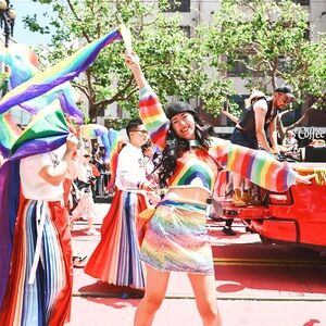 Vibrant Rainbow Outfit Set